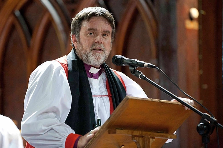 Archbishop Philip Richardson, one of the Primates of the Anglican Church in Aotearoa, New Zealand and Polynesia, with responsibility for the Tikanga Pakeha branch of the Church